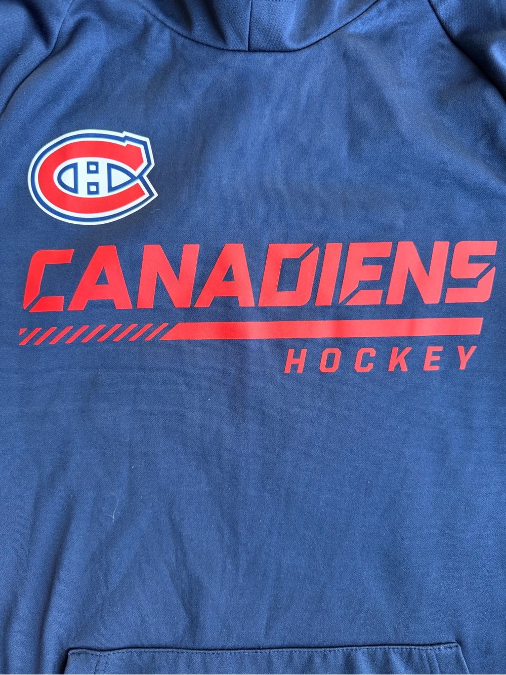 Montreal Canadiens NHL Authentic Pro Fanatics Hoodie Pullover Size: S - Picture 3 of 13